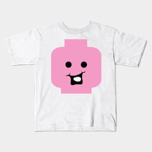 Cheeky Minifig Head Kids T-Shirt